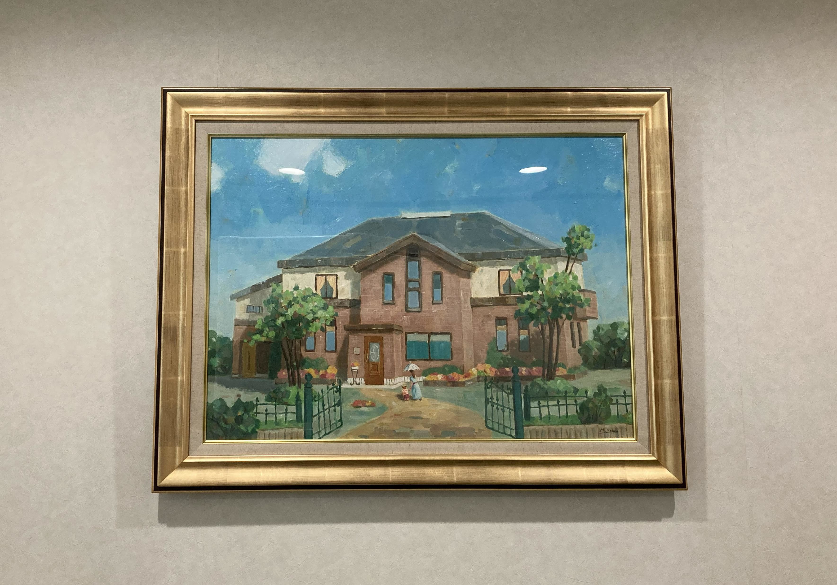 新しい絵を展示しました